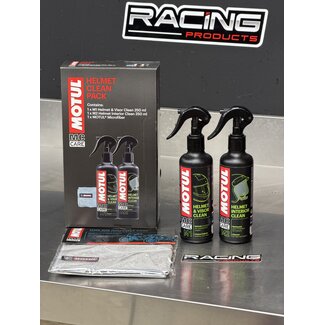 MOTUL Motul Helmet Cleaning Kit (M1 + M2 + Microfibre Cloth)