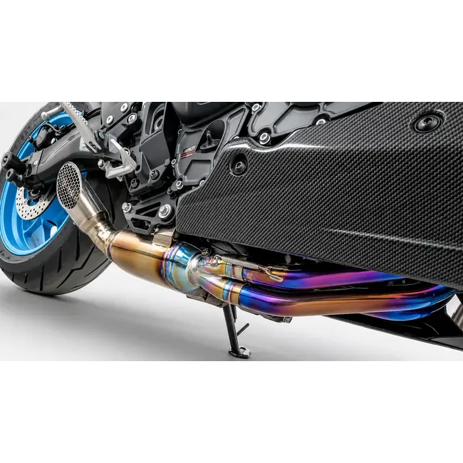 Vandemon Performance Yamaha MT-09 / FZ-09 / XSR900 / XSR900 GP Gen 3 & 4 Stealth Titanium Exhaust System