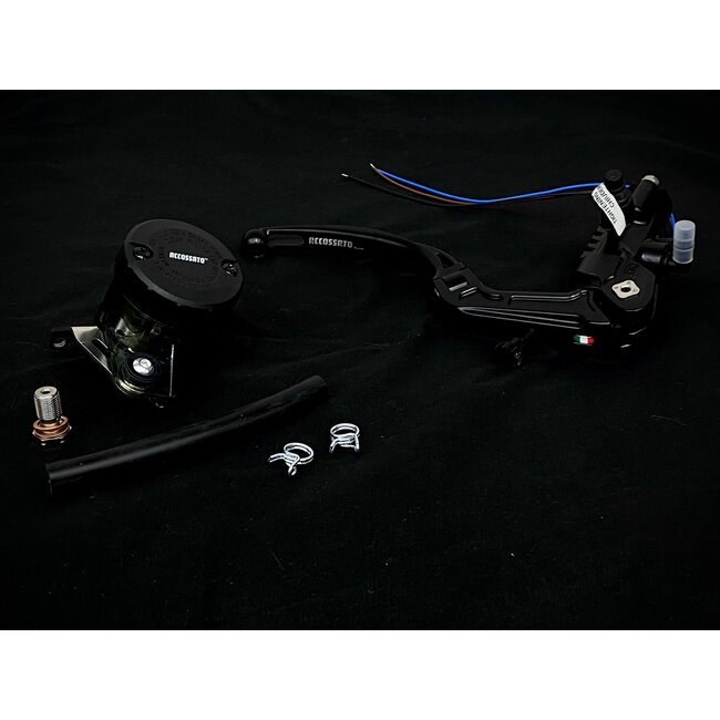 Accossato PRS 19mm Radiale Rempomp met opklapbare hendel en olie-reservoirkit | Geschikt voor cruisecontrol
