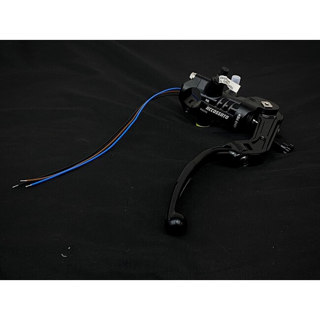 Accossato PRS 19mm Radiale Rempomp met opklapbare hendel en olie-reservoirkit | Geschikt voor cruisecontrol