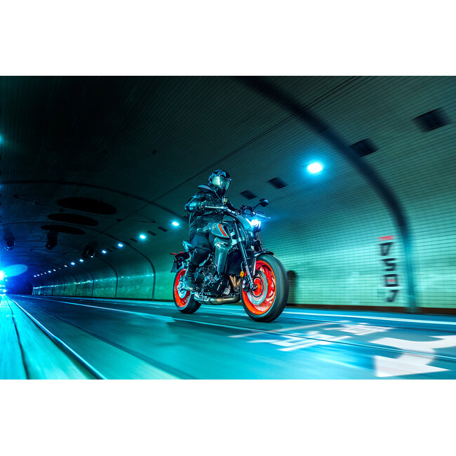BT MOTO Yamaha MT-09/FJ-09/FZ-09/Tracer/XSR/Tenere 2015-2026 Stage 1+ met handheld tuner