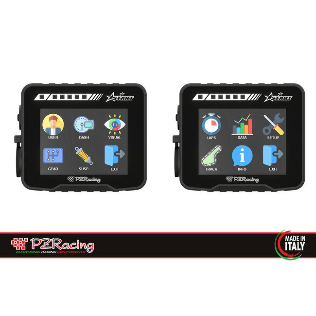PZRacing Start Next ST500-N GPS-laptimer met dataregistratie