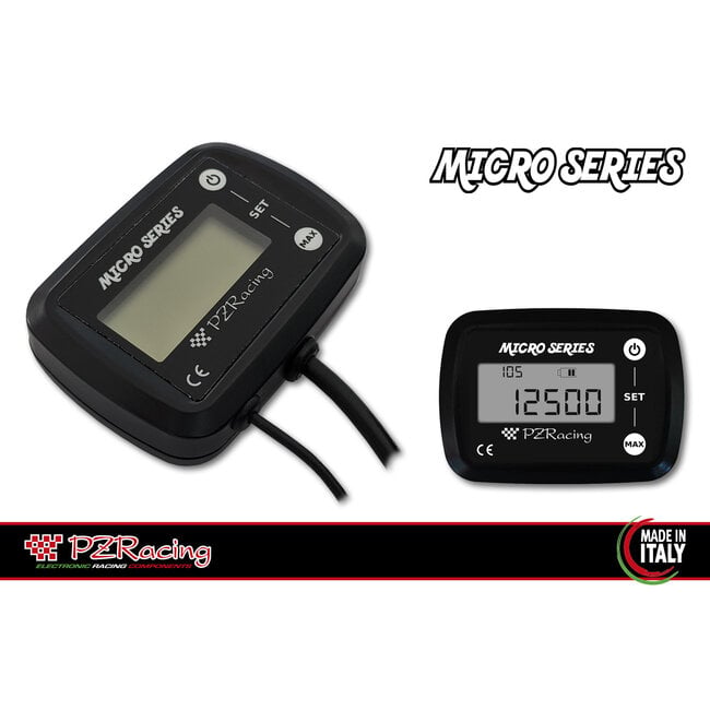 PZRacing Multy MT1000 toerenteller en temperatuurmeter