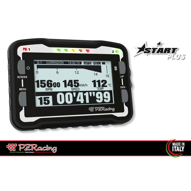 PZRacing Start Plus GPS dashboard with data logging ST400-P