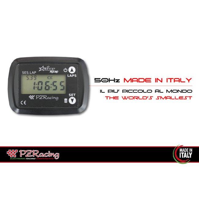 PZRacing Start Micro compacte GPS-laptimer ST200-M