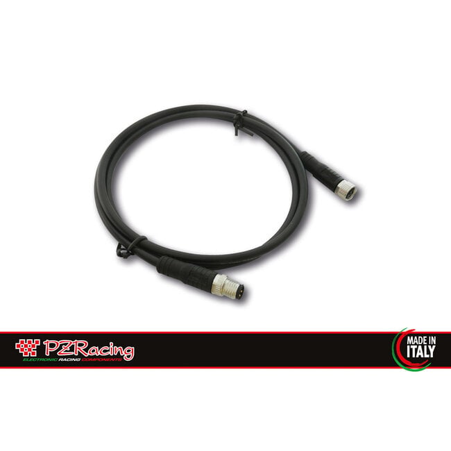 PZRacing 4-polige M8-verlengkabel 50 cm SSM050F