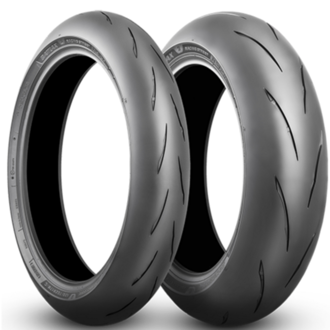 Michelin Bridgestone Battlax Racing Street RS12 120/70R17 front TL