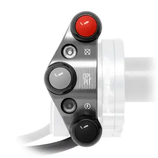 Jetprime Jetprime Racing Stuurschakelaar Ducati Panigale V4 Titanium