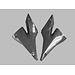 Sebimoto Sebimoto zitframe-afdekking rechts Kawasaki ZX 10 R 04-05