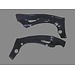 Sebimoto Sebimoto Rahmenabdeckungen Yamaha R1 2009-2014