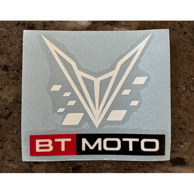 BT MOTO Logosticker