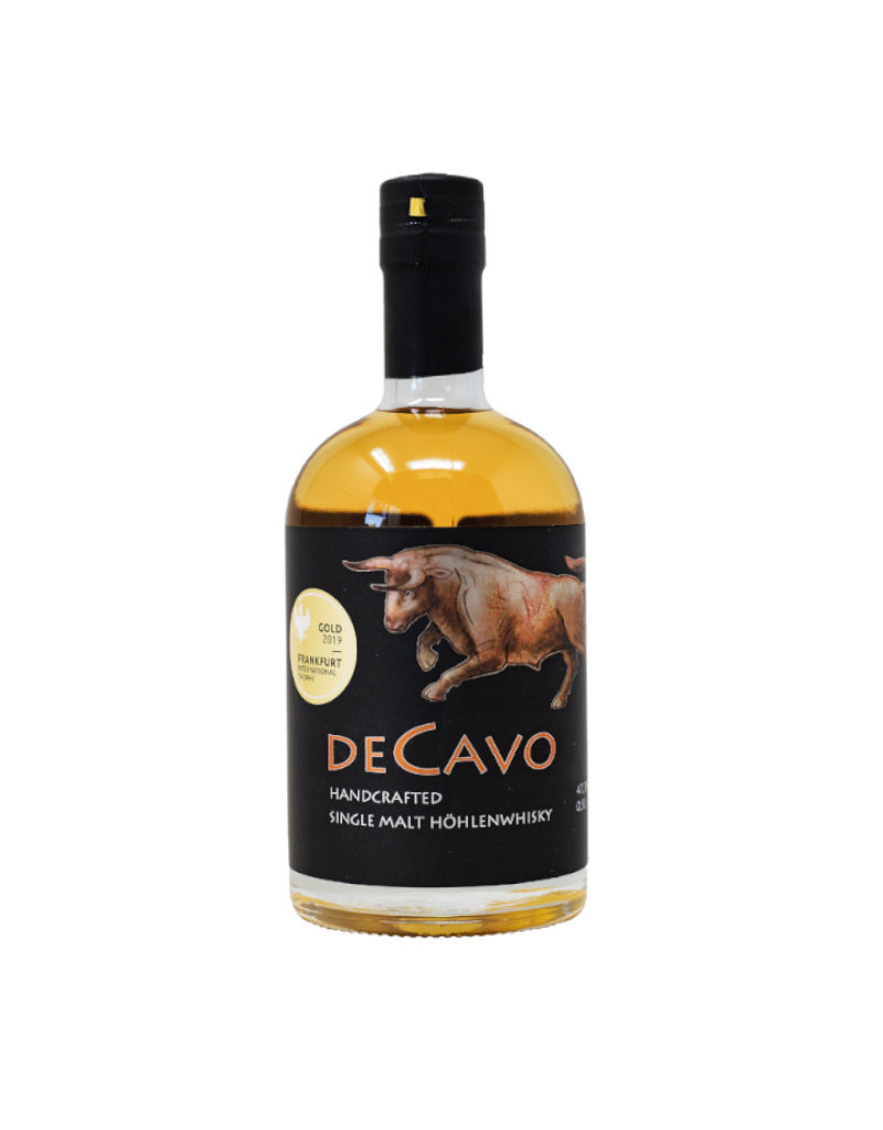 De Cavo De Cavo Single Malt Höhlenwhisky  0,5l mit 59,7 % vol. - Fassstärke