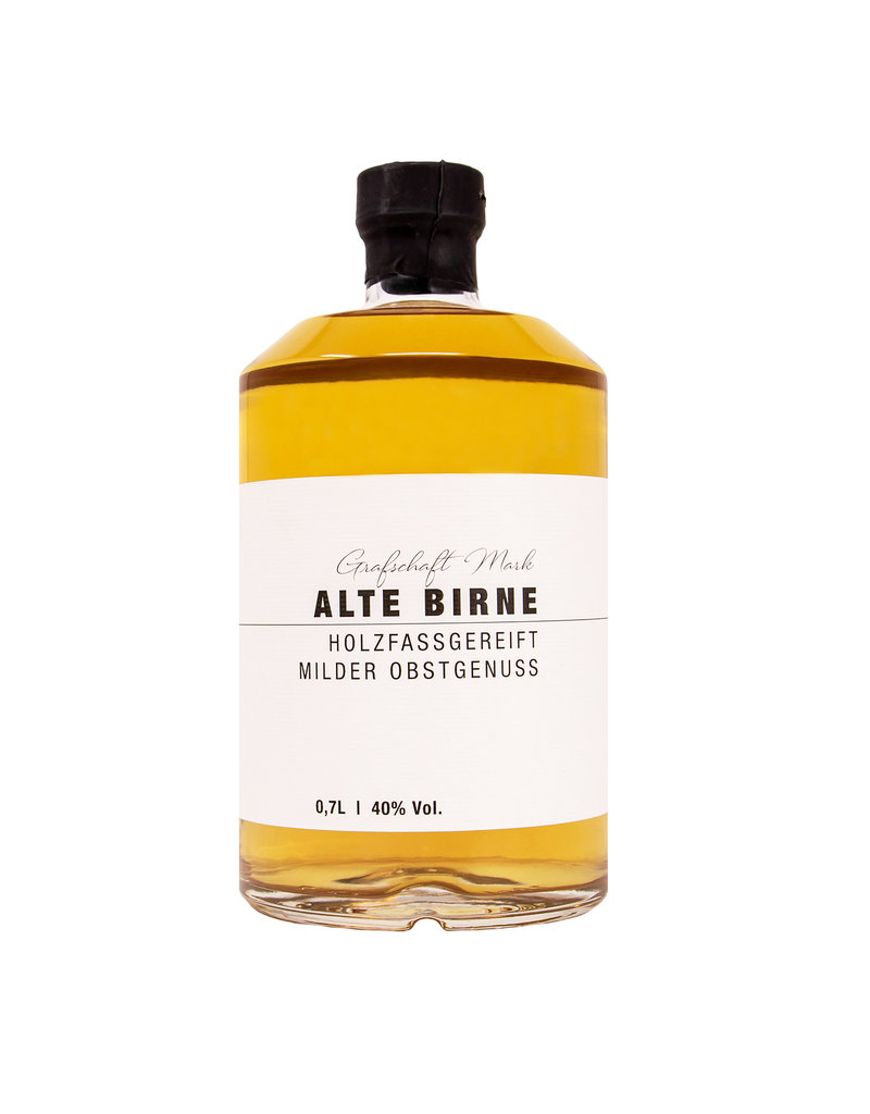 Grafschaft Mark Alte Birne - fassgelagerte Spirituose 0,7l mit 40% vol. - Grafschaft Mark