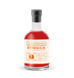 Likörwerk Likörwerk Pfirsich-Likör 0,5l mit 25 % Vol. Alkohol (49,80€/Liter)