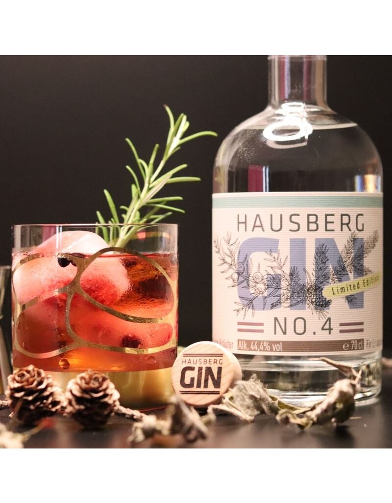 Hausberg Gin Hausberg Gin No.4 Limited Edition Alpenkräuter & Pink Grapefruit mit 44,4 % vol.