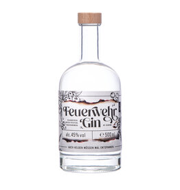 Feuerwehr Gin Feuerwehr London Dry Gin 0,5l mit 45 % vol. - Raucharomen, Blaubeere, Orange und roter Pfeffer