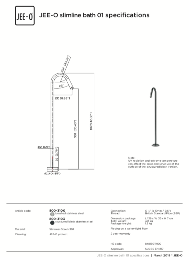 Slimline bath 01