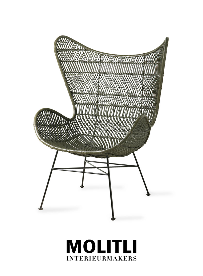 Fauteuil - Eggy groen