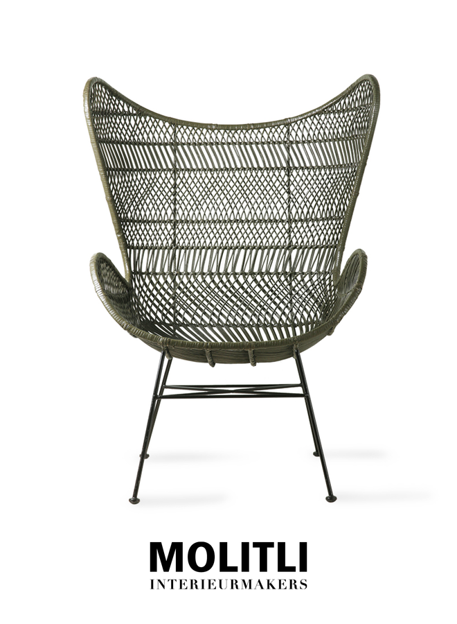 Fauteuil - Eggy groen