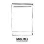 Spoelkast 60 cm breed - blad 4 cm dik - Kast 60 cm breed