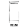 Greep blank staal 1,5 cm dik - 22 cm lang