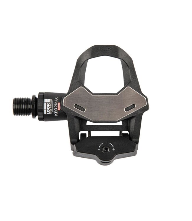 LOOK KEO 2 MAX CARBON PEDALS WITH KEO GRIP CLEAT: BLACK
