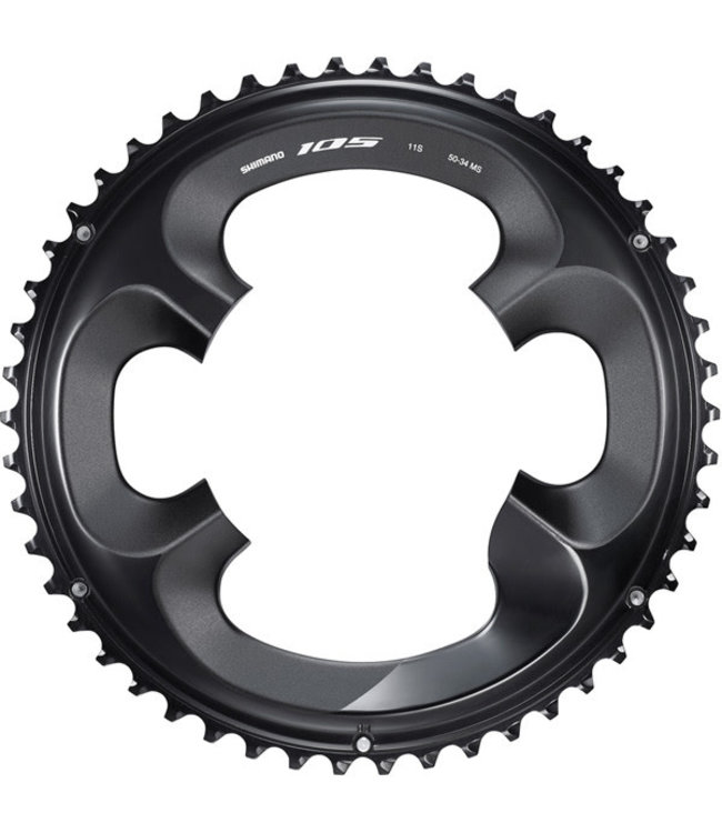 Shimano 105 FC-R7000 50t 4x110 bcd Asymmetric Chainring, Black