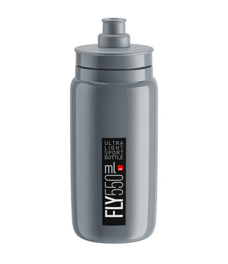 Elite Elite Fly  Bottle Grey w/ Black Logo 550ml