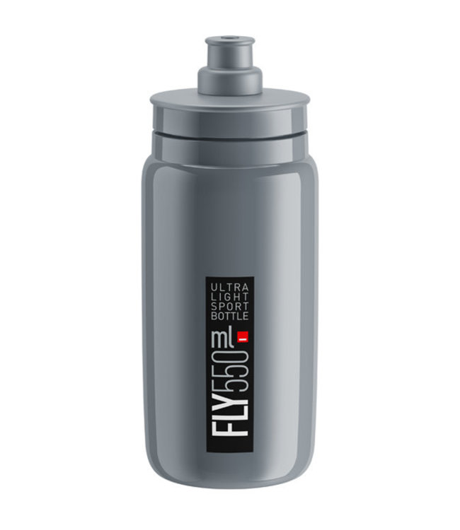 Elite Fly  Bottle Grey w/ Black Logo 550ml