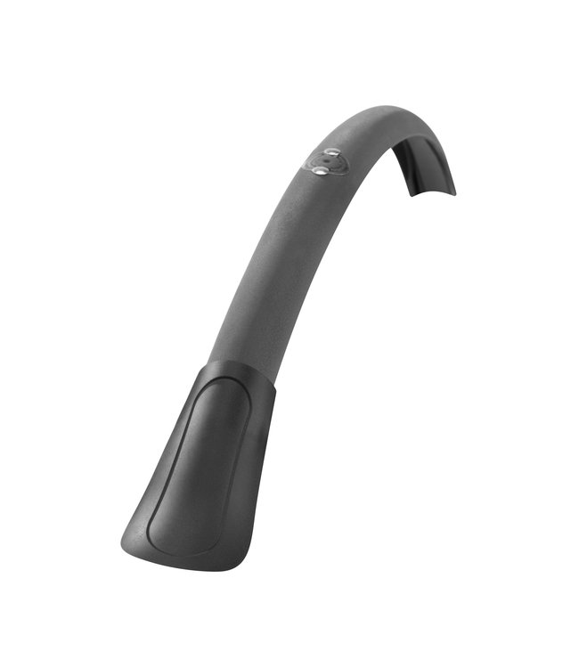 Widget Components Mudguards, Fully Reflective 700c x 20-28mm Blades Set, Charcoal/Gloss Black