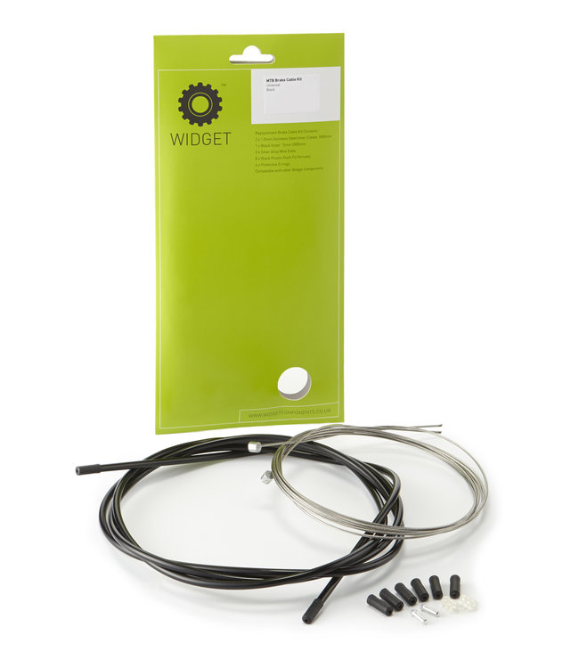 Widget Components Brake Cable Kit Universal black Set