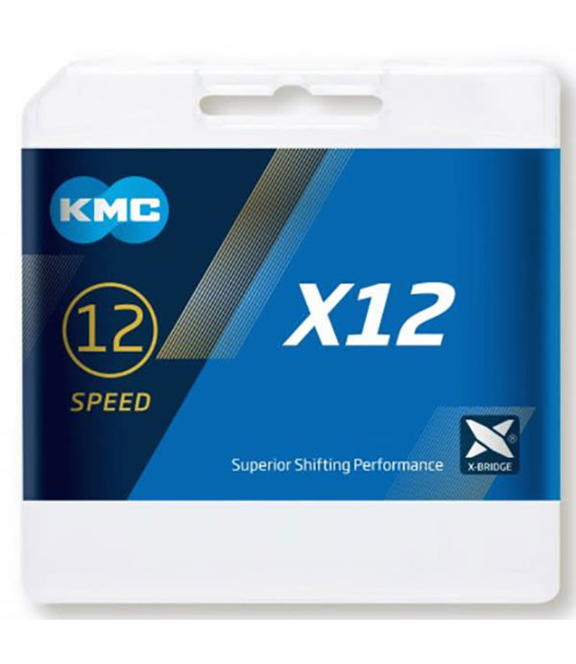 KMC X12 Silver Chain 126L