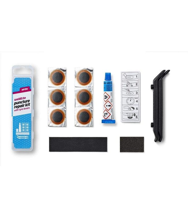 Airtite Puncture Repair Kit with Tyre Levers