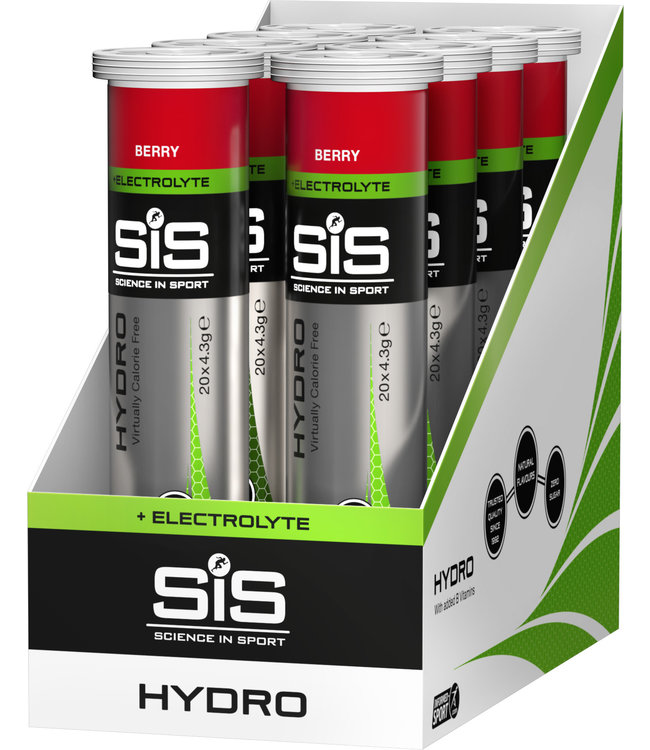 GO Hydro Tablet berry tube - 20 tablets per tube Berry