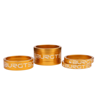 Burgtec Burgtec Stem Spacer Kit - Bullion Gold