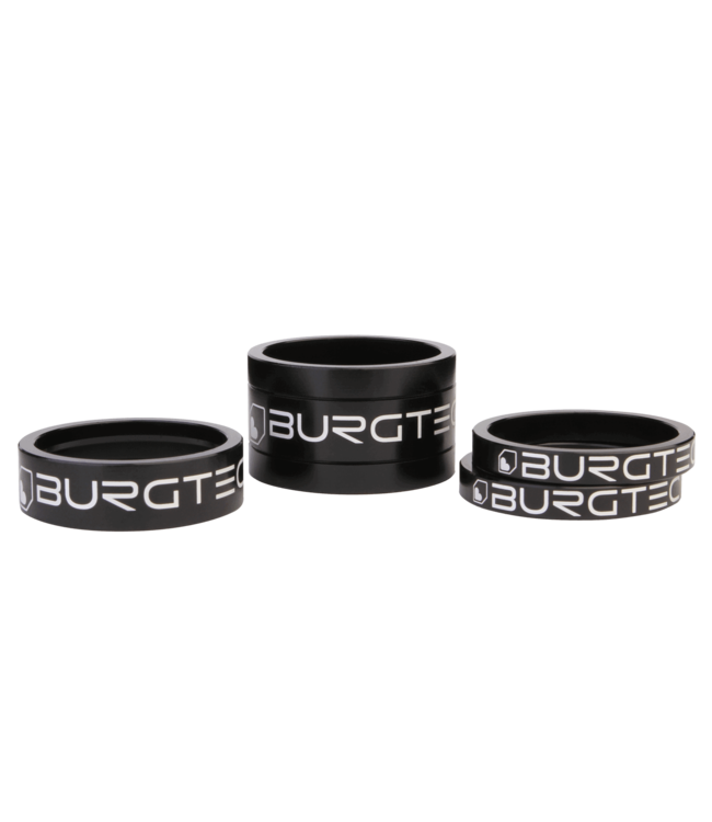Burgtec Stem Spacer Kit - Burgtec Black