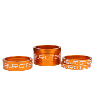 Burgtec Burgtec Stem Spacer Kit - Iron Bro Orange