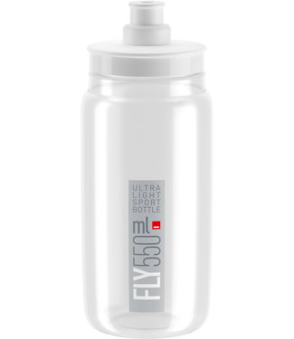 Elite SRL Elite SRL Fly Water Bottle 550ml - White/Gray