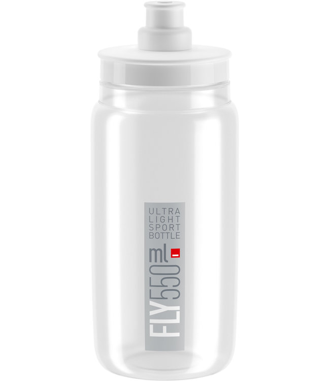 Elite SRL Fly Water Bottle 550ml - White/Gray