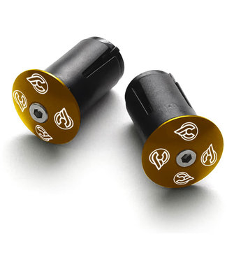 Cinelli Cinelli Anodised End Plugs - Gold