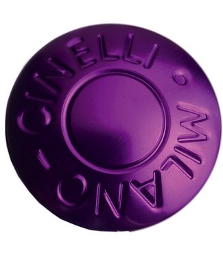 Cinelli Milano Alloy Bar End Plugs - Purple