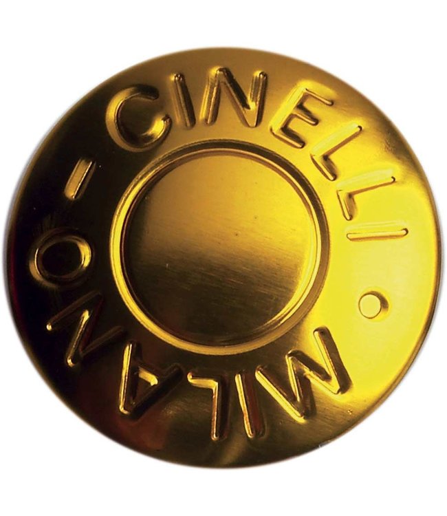 Milano Alloy Bar End Plugs - Gold