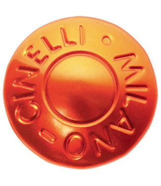 Cinelli Milano Alloy Bar End Plugs - Orange