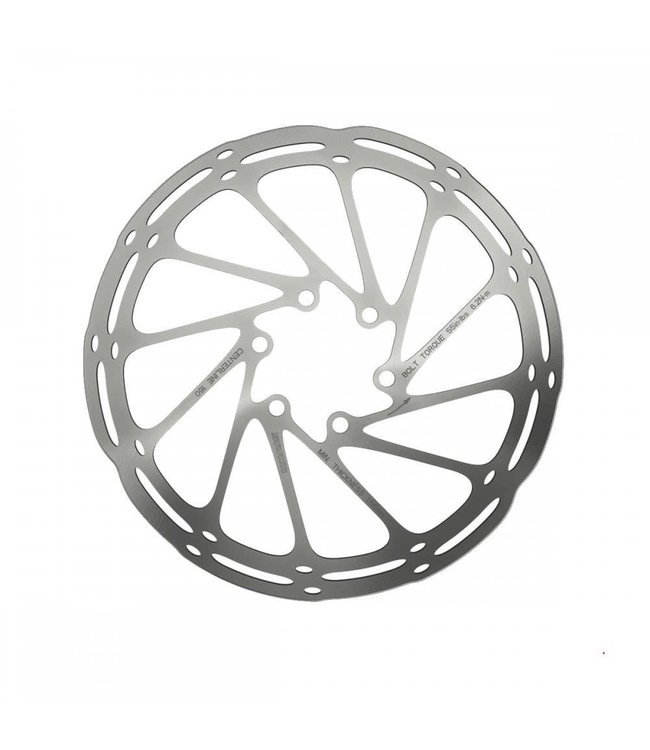 SRAM ROTOR CENTERLINE 203MM (INCLUDES STEEL ROTOR BOLTS) - 6 BOLT:  203MM