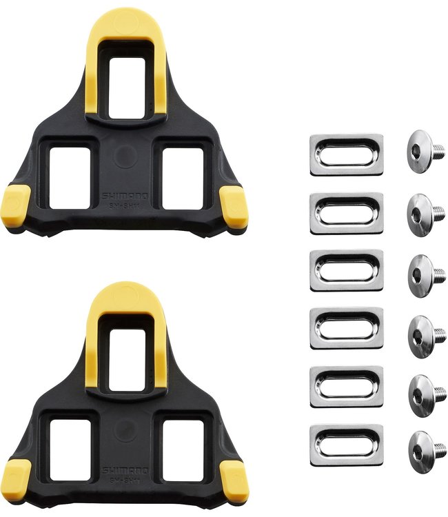 Shimano SM-SH11 SPD SL-Cleats , Centre Pivot Floating, Yellow