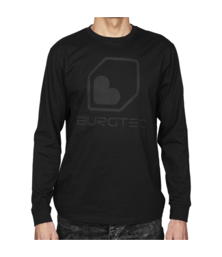 Burgtec Burgtec Black On Black Long Sleeve T-Shirt - Small