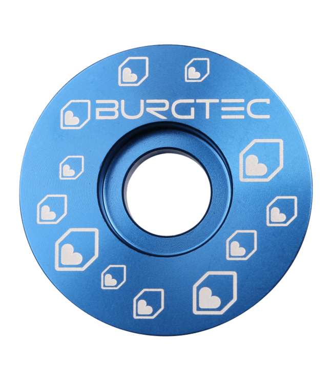 Burgtec Top Cap - Deep Blue