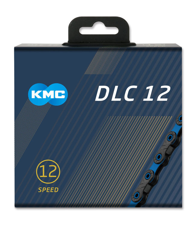 KMC X12 DLC Black/Blue 126L Chain