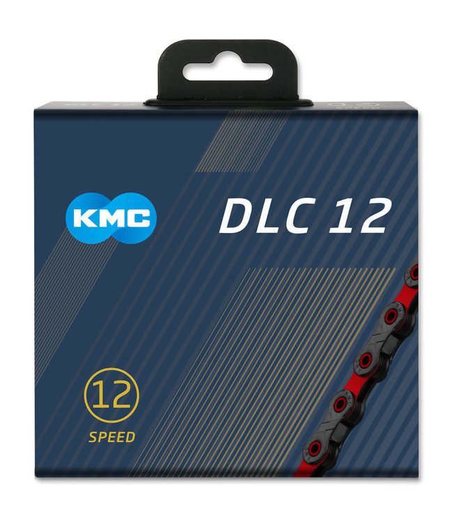 KMC X12 DLC Black/Red 126L