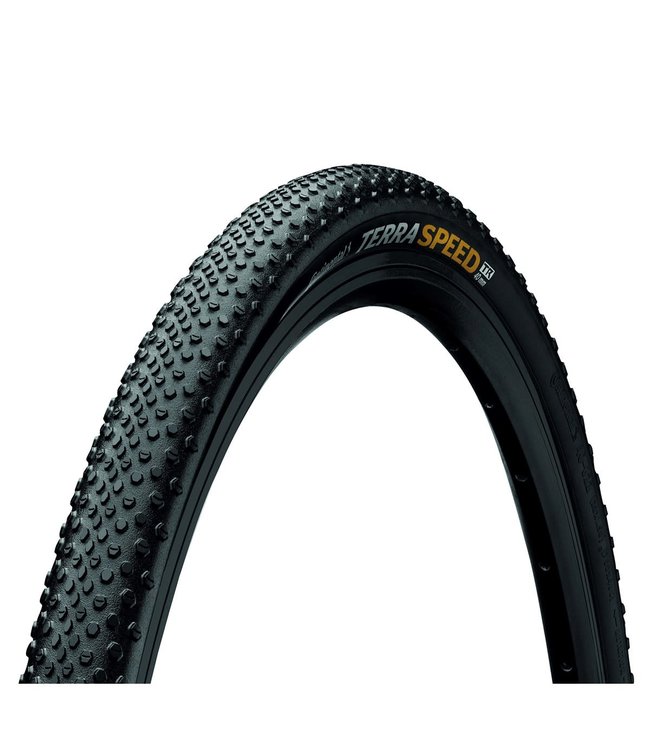 CONTINENTAL TERRA SPEED PROTECTION TYRE - FOLDABLE BLACKCHILI COMPOUND: BLACK/BLACK 700 X 40C